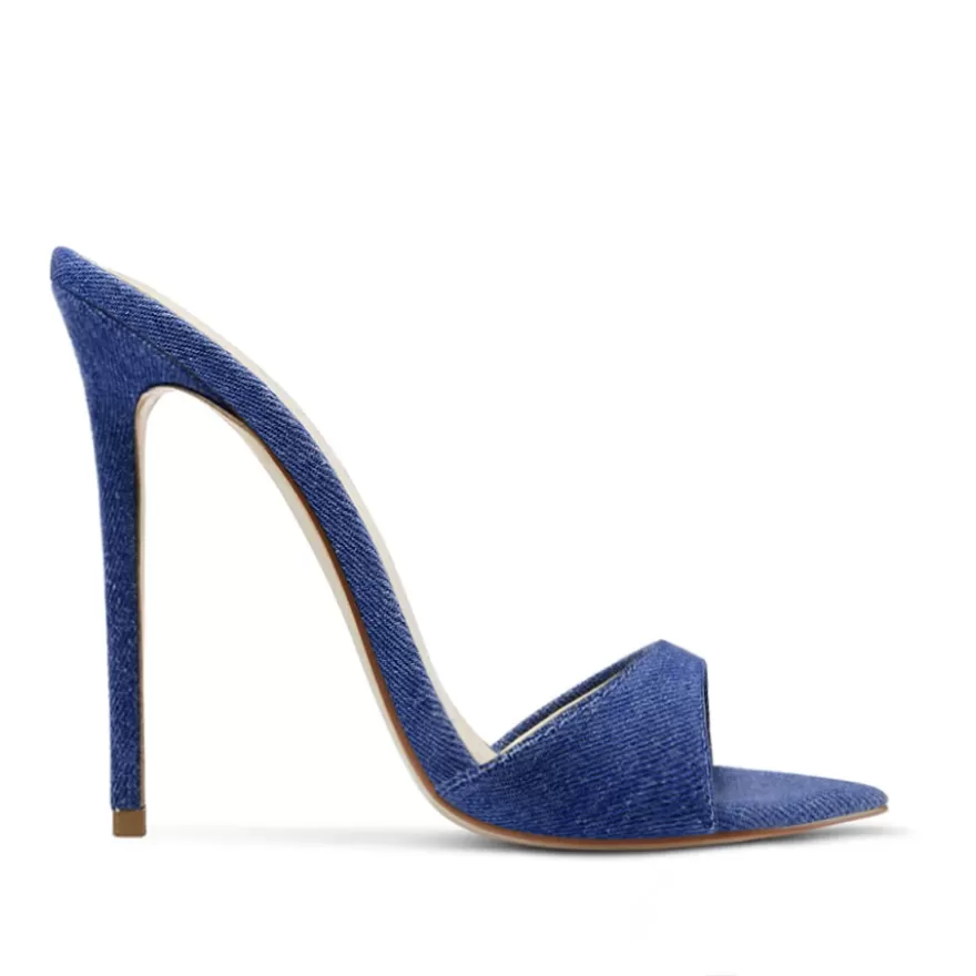 SHARLENE CALZATURE Sandals-Sabot Blu– Cod. 39701 Jeans